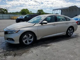 2019 Honda Accord EX-L with VIN 1HGCV1F54KA120079, listed as a Copart auction lot 58033235 with 74,323 mi miles and Salvage title. Bid and sale history available at DreamBid. Image 1.
