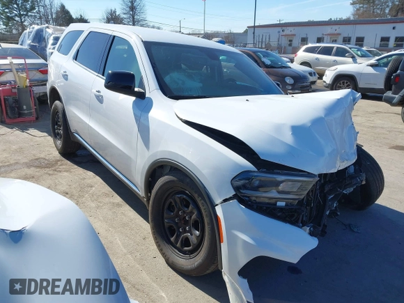 2023 Dodge Durango Pursuit with VIN 1C4RDJFG7PC579597, listed as a IAAI auction lot 41584118 with Not provided miles and . Bid and sale history available at DreamBid. Image 1.