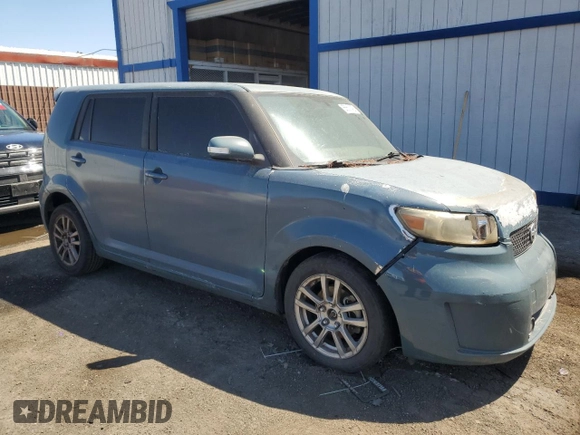 2008 Scion xB with VIN JTLKE50EX81010905, listed as a Copart auction lot 55611435 with 186,998 mi miles and Clean Title. Bid and sale history available at carsss.com. Image 4.
