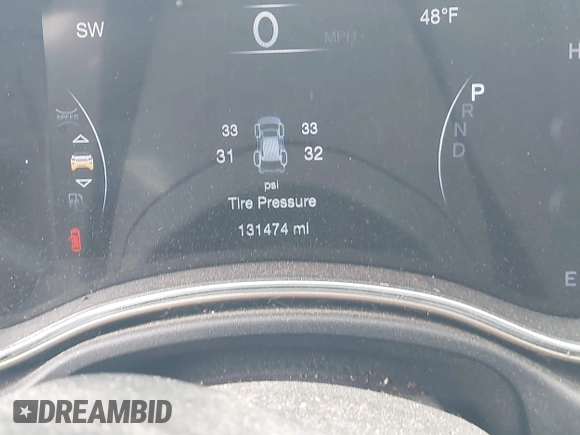 2017 Jeep Grand Cherokee Laredo with VIN 1C4RJFAG2HC605182, listed as a IAAI auction lot 41926247 with 131,474 mi miles. Bid and sale history available at carsss.com. Image 16.