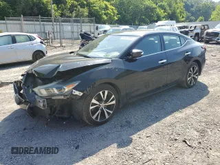 2018 Nissan Maxima SV with VIN 1N4AA6AP4JC399937, listed as a Copart auction lot 61622905 with 83,563 mi miles and Salvage title. Bid and sale history available at DreamBid. Image 1.