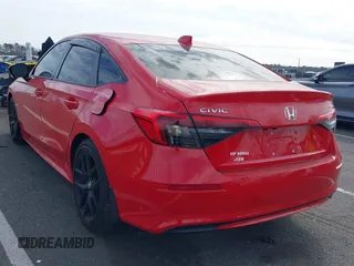 2024 Honda Civic Sport z VIN 2HGFE2F58RH528888, wystawiony jako IAAI lot #41650644 z przebiegiem 4 459 mil mil oraz . Historia ofert i sprzedaży dostępna na DreamBid. Obrazek 3.