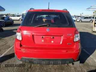2010 Suzuki SX4 with VIN JS2YB5A38A6302644, listed as a Copart auction lot 80246004 with 73,621 mi miles and Salvage Title. Bid and sale history available at carsss.com. Image 6.