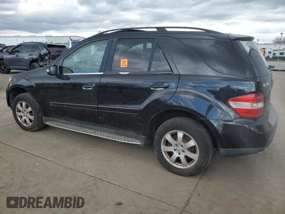 2007 Mercedes-Benz M 350 with VIN 4JGBB86E87A256889, listed as a Copart auction lot 48168195 with Not Provided miles and Clean Title. Bid and sale history available at DreamBid. Image 2.