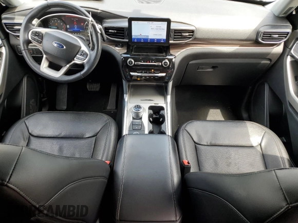 2022 Ford Explorer Limited with VIN 1FMSK8FH1NGB65774, listed as a Copart auction lot 53187045 with 18,464 mi miles and Salvage title. Bid and sale history available at DreamBid. Image 8.