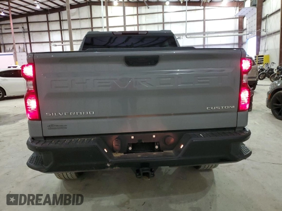 2024 Chevrolet Silverado 1500 Custom Trail Boss with VIN 3GCPDCEK2RG183022, listed as a Copart auction lot 82964444 with 21,314 mi miles and Salvage Title. Bid and sale history available at carsss.com. Image 6.