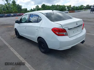 2017 Mitsubishi Mirage ES z VIN ML32F3FJ3HH000535, wystawiony jako IAAI lot #42279044 z przebiegiem 98 289 mil mil oraz . Historia ofert i sprzedaży dostępna na DreamBid. Obrazek 3.