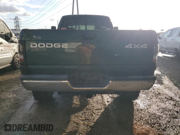 2001 Dodge Ram 2500 with VIN 1B7KF23621J511711, listed as a Copart auction lot 80985474 with 290,639 mi miles and Salvage Title. Bid and sale history available at carsss.com. Image 6.