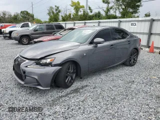 2015 Lexus IS 350 z VIN JTHCE1D24F5006684, wystawiony jako Copart lot #59406345 z przebiegiem 116 651 mil mil oraz Szkoda całkowita • Salvage title. Historia ofert i sprzedaży dostępna na DreamBid. Obrazek 1.