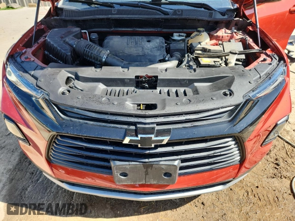 2022 Chevrolet Blazer LT z VIN 3GNKBHR44NS133097, wystawiony jako Copart lot #60976785 z przebiegiem 55 215 mil mil oraz Szkoda całkowita • Salvage title. Historia ofert i sprzedaży dostępna na DreamBid. Obrazek 12.