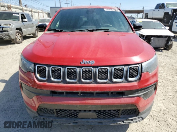 2023 Jeep Compass Sport with VIN 3C4NJDAN5PT513472, listed as a Copart auction lot 59306965 with 31,256 mi miles and Clean title. Bid and sale history available at DreamBid. Image 5.