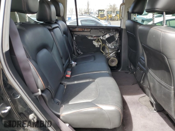 2019 Nissan Armada SL with VIN JN8AY2ND6K9092402, listed as a Copart auction lot 50261495 with 0 mi miles and Salvage Title. Bid and sale history available at carsss.com. Image 11.