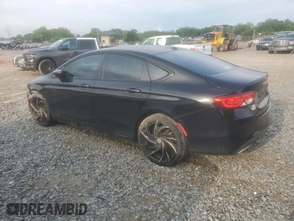2015 Chrysler 200 S z VIN 1C3CCCBG8FN516302, wystawiony jako Copart lot #53781575 z przebiegiem Nie podano mil oraz Czysty tytuł • Clean title. Historia ofert i sprzedaży dostępna na DreamBid. Obrazek 2.