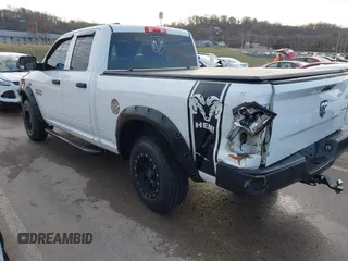 2014 Ram 1500 Express with VIN 1C6RR7FT2ES439193, listed as a IAAI auction lot 41028014 with 92,013 mi miles. Bid and sale history available at carsss.com. Image 3.