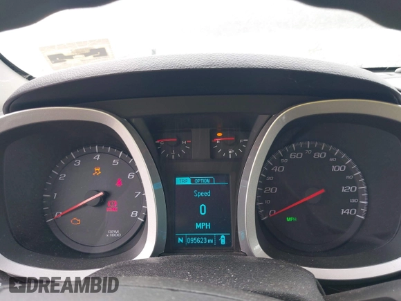 2017 Chevrolet Equinox LS with VIN 2GNALBEK4H1612596, listed as a IAAI auction lot 42052652 with 95,623 mi miles and . Bid and sale history available at carsss.com. Image 7.
