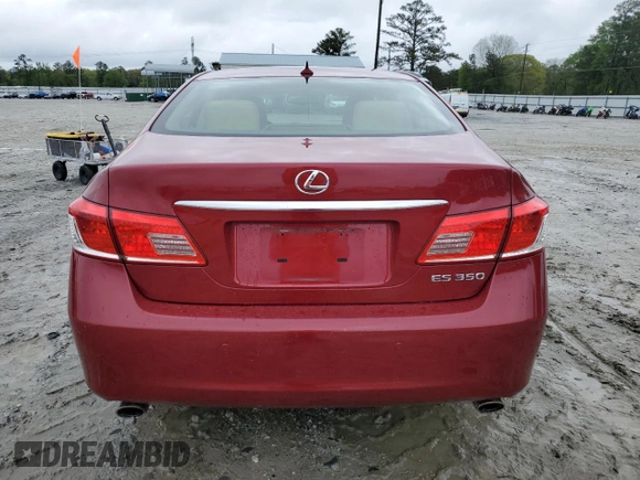 2011 Lexus ES 330 with VIN JTHBK1EG2B2462953, listed as a Copart auction lot 52160405 with 158,807 mi miles and Salvage Title. Bid and sale history available at DreamBid. Image 6.