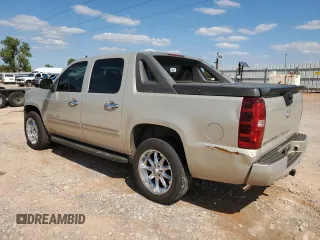 2007 Chevrolet Avalanche LT w/2LT with VIN 3GNEC12J87G175778, listed as a Copart auction lot 72176374 with 218,302 mi miles and Salvage Title. Bid and sale history available at carsss.com. Image 2.