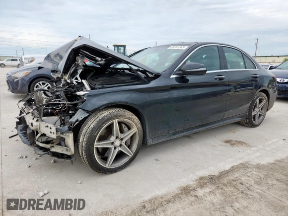 2016 Mercedes-Benz C 300 Luxury with VIN 55SWF4KB2GU110217, listed as a Copart auction lot 60351365 with Not provided miles and Salvage title. Bid and sale history available at DreamBid. Image 1.