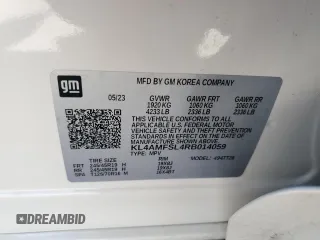 2024 Buick Encore GX Avenir z VIN KL4AMFSL4RB014059, wystawiony jako Copart lot #57218775 z przebiegiem 5 515 mil mil oraz Szkoda całkowita • Salvage title. Historia ofert i sprzedaży dostępna na DreamBid. Obrazek 14.