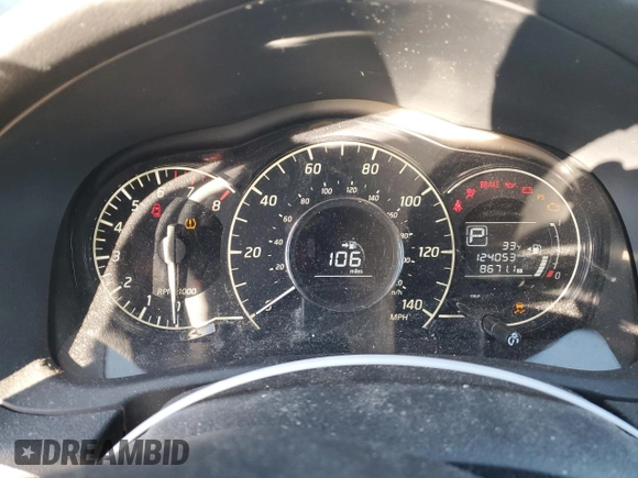 2016 Nissan Note S with VIN 3N1CE2CP2GL397651, listed as a Copart auction lot 82024324 with 124,053 mi miles and Non Repairable. Bid and sale history available at DreamBid. Image 9.