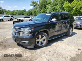 2018 Chevrolet Tahoe Premier с VIN 1GNSKCKC1JR133625, выставлен на аукционе Copart как лот 54900974 с пробегом 130 921 миль миль и Списание • Salvage title. История ставок и продаж доступна на DreamBid. Изображение 1.