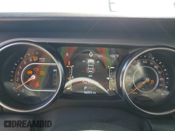 2021 Jeep Wrangler Willys z VIN 1C4HJXAG4MW743588, wystawiony jako Copart lot #65172674 z przebiegiem 46 593 mil mil oraz Szkoda całkowita • Salvage title. Historia ofert i sprzedaży dostępna na DreamBid. Obrazek 9.