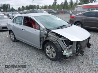 2015 Honda Civic LX with VIN 19XFB2F52FE227385, listed as a IAAI auction lot 42604820 with 51,354 mi miles and . Bid and sale history available at DreamBid. Image 1.