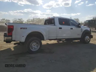 2022 Ford Super Duty F-450 DRW XL with VIN 1FT8W4DT1NEE33642, listed as a Copart auction lot 86196134 with 0 mi miles and Salvage Title. Bid and sale history available at carsss.com. Image 3.