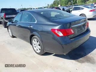 2008 Lexus ES 350 with VIN JTHBJ46G482249398, listed as a IAAI auction lot 42048437 with 124,500 mi miles. Bid and sale history available at carsss.com. Image 3.