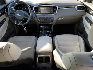 2018 Kia Sorento SX with VIN 5XYPKDA58JG400846, listed as a Copart auction lot 46552055 with 48,677 mi miles and Salvage Title. Bid and sale history available at DreamBid. Image 8.