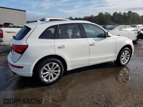 2017 Audi Q5 Premium with VIN WA1C2AFP3HA006814, listed as a Copart auction lot 81923714 with 105,235 mi miles and Salvage Title. Bid and sale history available at carsss.com. Image 3.