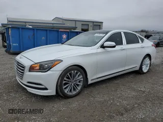 2015 Hyundai Genesis 3.8L z VIN KMHGN4JE0FU070337, wystawiony jako Copart lot #51261775 z przebiegiem 145 576 mil mil oraz Szkoda całkowita • Salvage title. Historia ofert i sprzedaży dostępna na DreamBid. Obrazek 1.