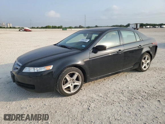 2006 Acura TL with VIN 19UUA66256A076019, listed as a Copart auction lot 53662455 with 208,780 mi miles and Salvage Title. Bid and sale history available at carsss.com. Image 1.