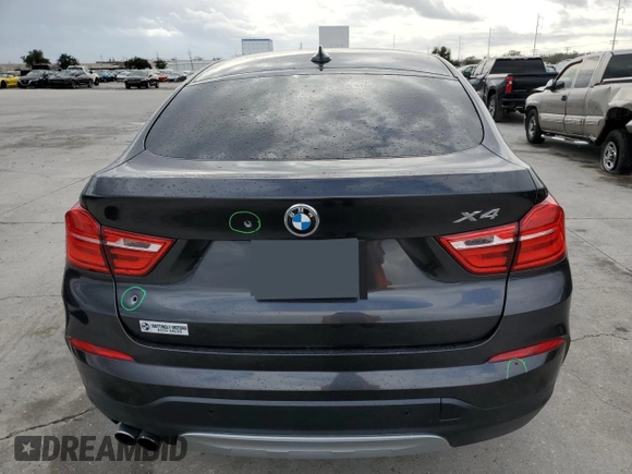 2018 BMW X4 xDrive28i with VIN 5UXXW3C51J0T82352, listed as a Copart auction lot 37473134 with 34,220 mi miles. Bid and sale history available at carsss.com. Image 6.