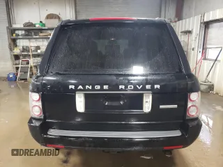 2011 Land Rover Range Rover SC with VIN SALMF1E46BA332032, listed as a Copart auction lot 42714825 with 98,298 mi miles and Salvage title. Bid and sale history available at DreamBid. Image 6.