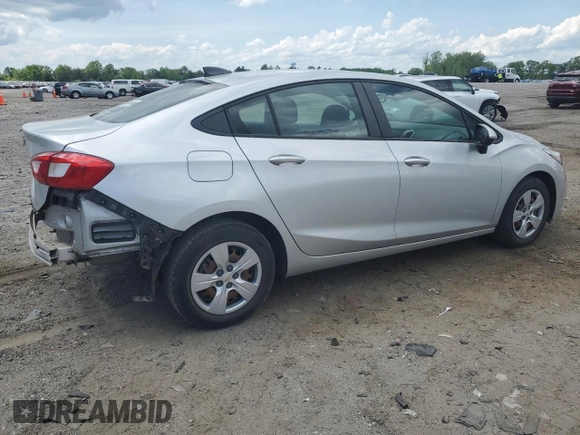 2018 Chevrolet Cruze LS with VIN 1G1BC5SM9J7214287, listed as a Copart auction lot 54958255 with 32,709 mi miles and Salvage Title. Bid and sale history available at DreamBid. Image 3.