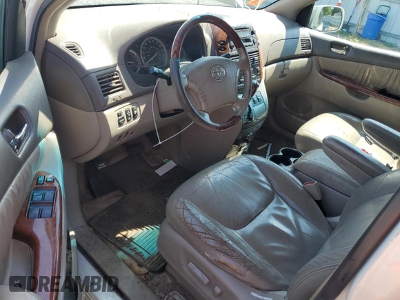 2004 Toyota Sienna XLE with VIN 5TDZA22C44S192307, listed as a Copart auction lot 56350235 with 240,288 mi miles and Clean Title. Bid and sale history available at DreamBid. Image 8.