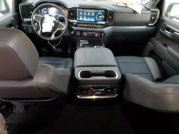 2023 Chevrolet Silverado 1500 LTZ with VIN 2GCUDGEDXP1141604, listed as a Copart auction lot 87593255 with 47,296 mi miles and Salvage Title. Bid and sale history available at carsss.com. Image 8.