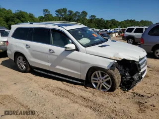 2016 Mercedes-Benz GL with VIN 4JGDF6EE5GA711930, listed as a Copart auction lot 55103574 with 114,364 mi miles. Bid and sale history available at carsss.com. Image 4.