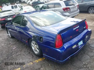 2005 Chevrolet Monte Carlo SS Supercharged z VIN 2G1WZ121259207846, wystawiony jako IAAI lot #39557636 z przebiegiem 192 811 mil mil oraz . Historia ofert i sprzedaży dostępna na DreamBid. Obrazek 3.