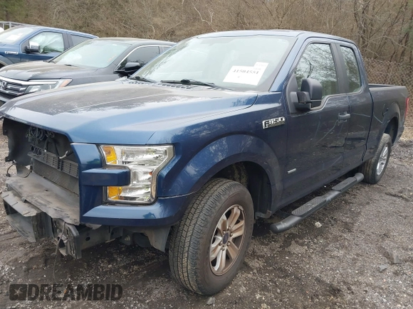 2015 Ford F-150 XL with VIN 1FTEX1CP1FKE96410, listed as a IAAI auction lot 41504551 with 96,145 mi miles. Bid and sale history available at carsss.com. Image 17.