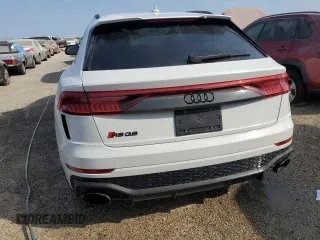 2024 Audi RS Q8 z VIN WU1ARBF19RD000254, wystawiony jako Copart lot #75186144 z przebiegiem Nie podano mil oraz Szkoda całkowita • Salvage title. Historia ofert i sprzedaży dostępna na DreamBid. Obrazek 6.