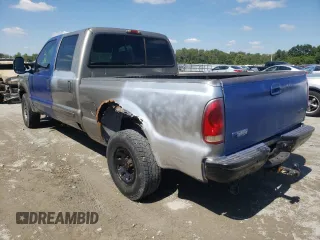 2002 Ford Super Duty F-250 XL with VIN 1FTNW21L12EB95783, listed as a Copart auction lot 58675472 with 203,007 mi miles and Salvage Title. Bid and sale history available at carsss.com. Image 3.