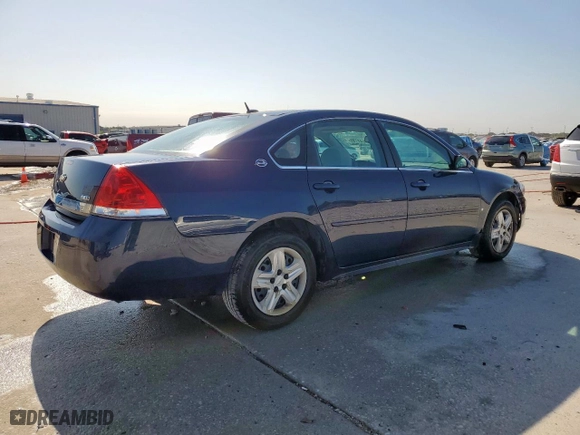 2009 Chevrolet Impala LS with VIN 2G1WB57K791248233, listed as a Copart auction lot 52647795 with 159,097 mi miles and Clean Title. Bid and sale history available at carsss.com. Image 3.