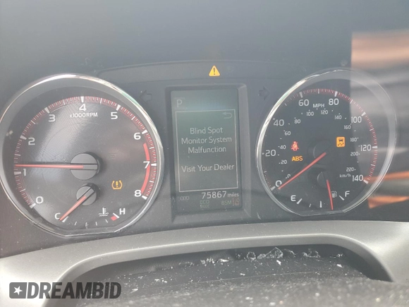2017 Toyota RAV4 SE with VIN 2T3NFREV2HW341033, listed as a Copart auction lot 62550325 with 75,867 mi miles and Salvage title. Bid and sale history available at DreamBid. Image 9.