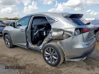 2020 Lexus NX 300 F Sport with VIN JTJSARBZ9L2169655, listed as a Copart auction lot 61182395 with 13,545 mi miles and Salvage title. Bid and sale history available at DreamBid. Image 2.