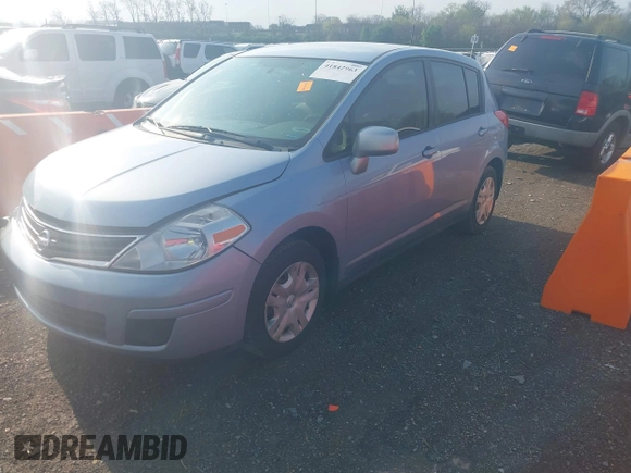 2010 Nissan Versa 1.8 S with VIN 3N1BC1CP3AL460369, listed as a IAAI auction lot 41842963 with 158,938 mi miles and . Bid and sale history available at carsss.com. Image 2.