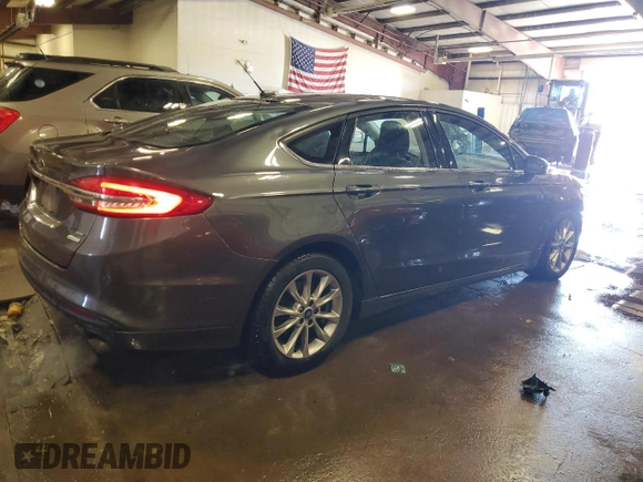 2017 Ford Fusion SE with VIN 3FA6P0HD3HR412444, listed as a Copart auction lot 45589075 with 148,245 mi miles and Clean Title. Bid and sale history available at carsss.com. Image 3.