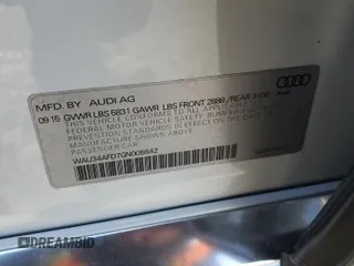 2016 Audi A8 3.0T with VIN WAU34AFD7GN008642, listed as a Copart auction lot 88980125 with 78,861 mi miles and Salvage title. Bid and sale history available at DreamBid. Image 15.