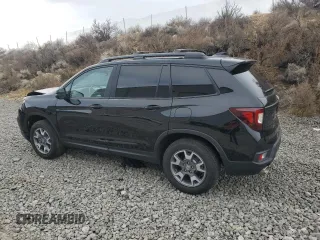 2023 Honda Passport TrailSport with VIN 5FNYF8H63PB010963, listed as a Copart auction lot 43573485 with 18,610 mi miles and Salvage title. Bid and sale history available at DreamBid. Image 2.